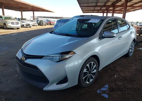 2019 Toyota Corolla Le из США, поврежденный, VIN 2T1BURHE2KC226745